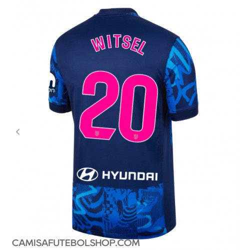 Camisa de time de futebol Atletico Madrid Axel Witsel #20 Replicas 3º Equipamento 2024-25 Manga Curta